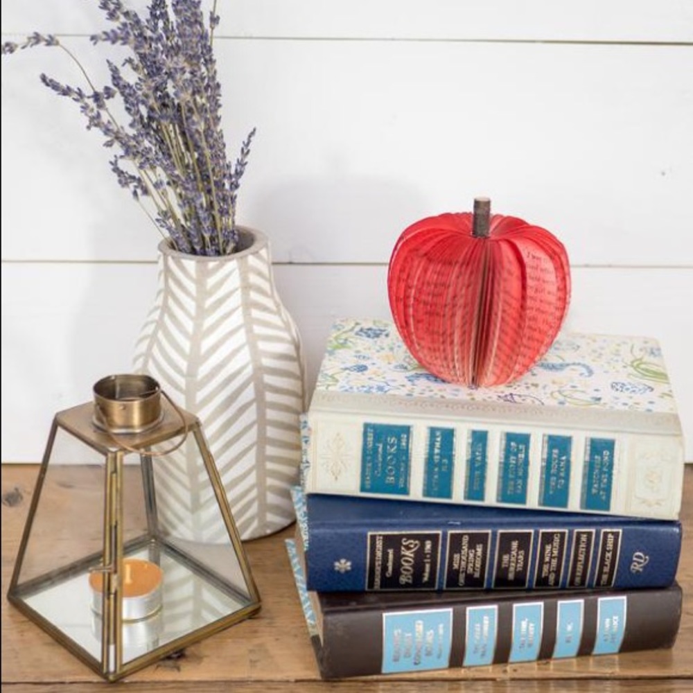 Paper Apple - Teacher 3D Gift-Book - Red Apple